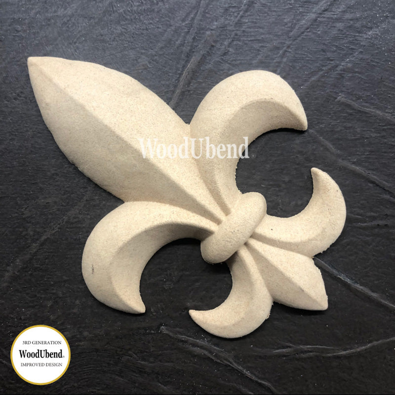 Fregio decorativo "Giglio Roma", WoodUbend