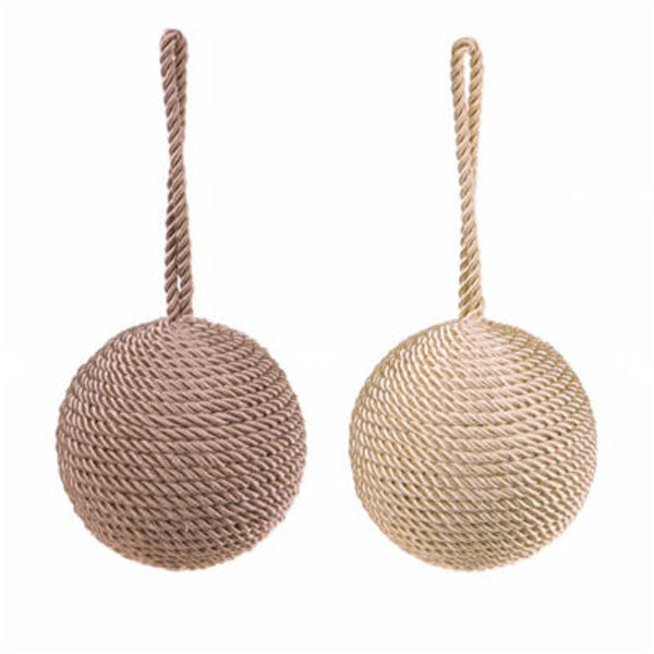 Set Decorazioni Natalizie in tessuto "cordino sfera", Bianchi Dino