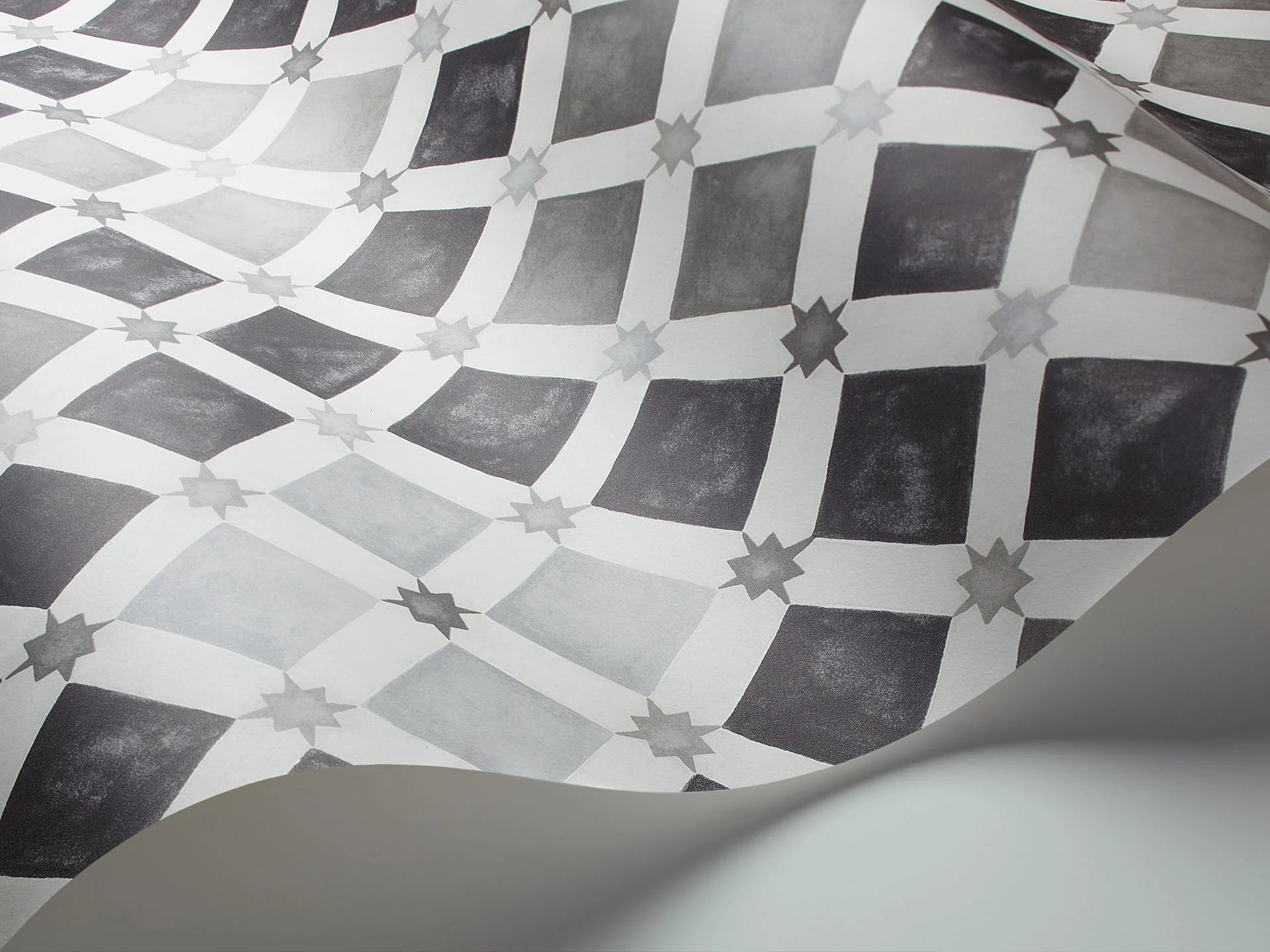 Carta da Parati "MARTYN LAWRENCE BULLARD" Zellige grigio | COLE & SON