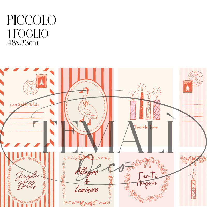 Dècoupage "Bigliettini"