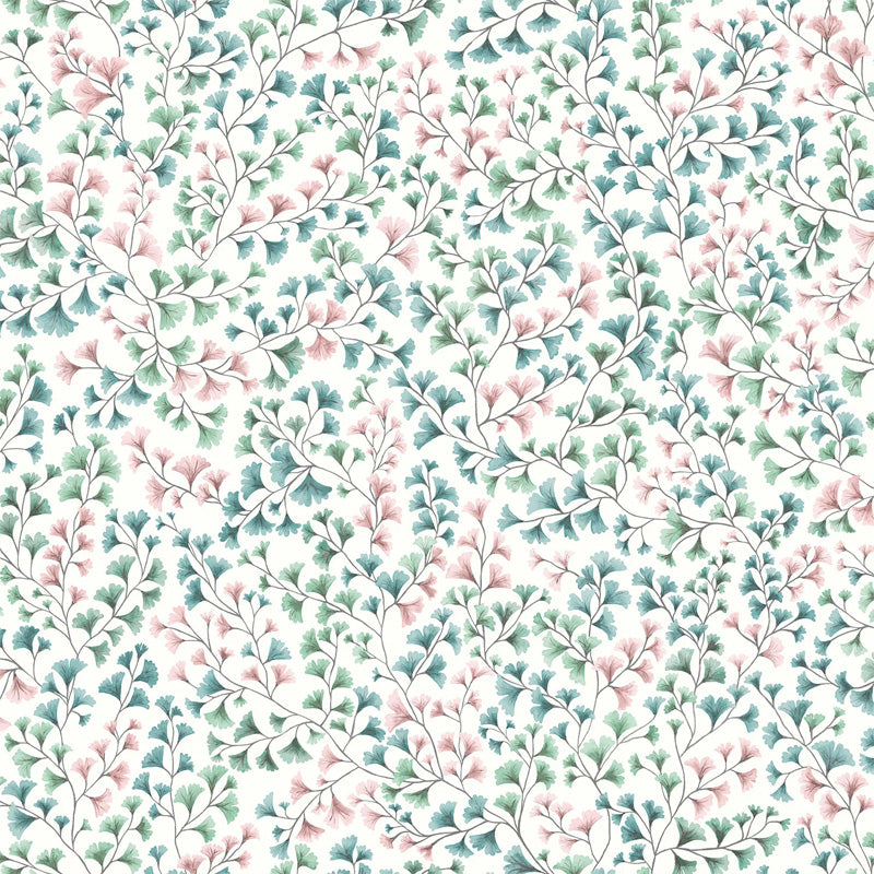 Carta da Parati "MAIDENHAIR ROSA" Botanical | COLE & SON