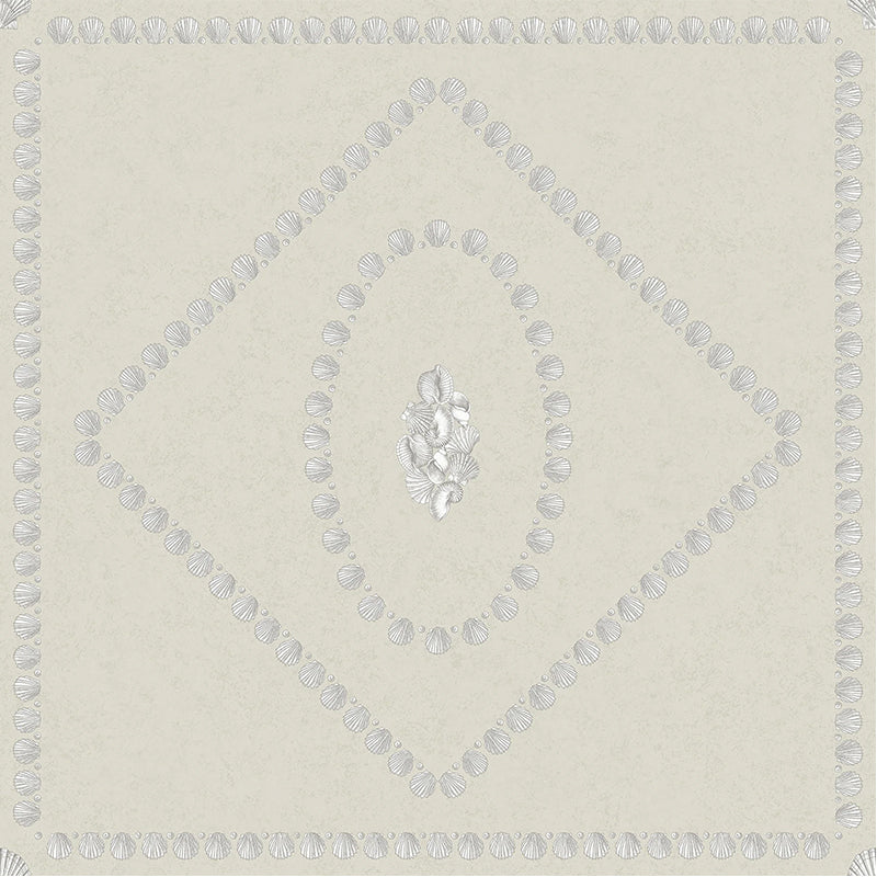 Carta da Parati "CONCHIGLIE BIANCO & ORO" Fornasetti | COLE & SON