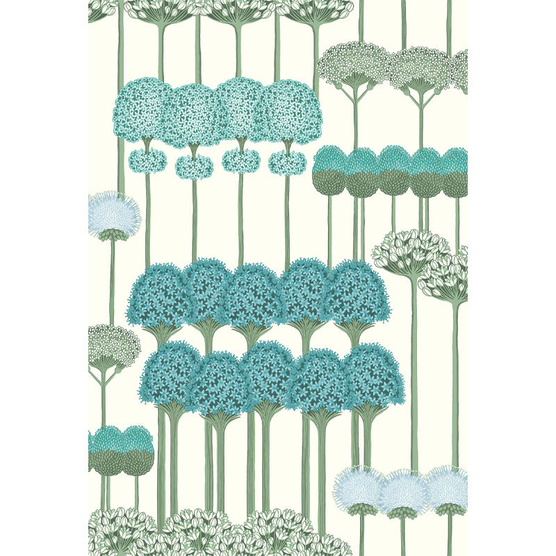 Carta da Parati "ALLIUM AZZURRO" Botanical | COLE & SON