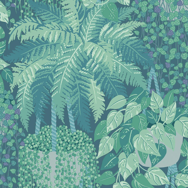 Carta da Parati "FERN BLU" Botanical | COLE & SON