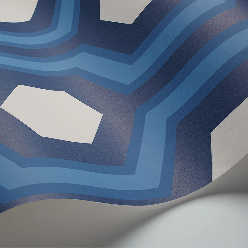 Carta da Parati "HICK'S GRAND BLU & AZZURRO" The Contemporary | COLE & SON