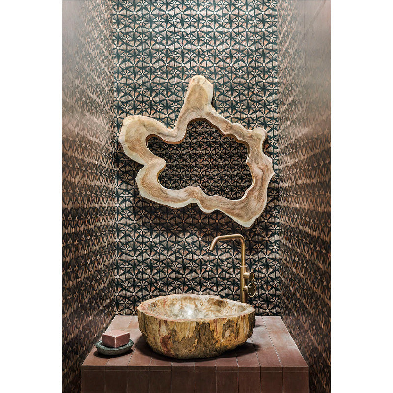 Carta da Parati "KALAHARI NERO & ORO" Jabula-Ardmore | COLE & SON