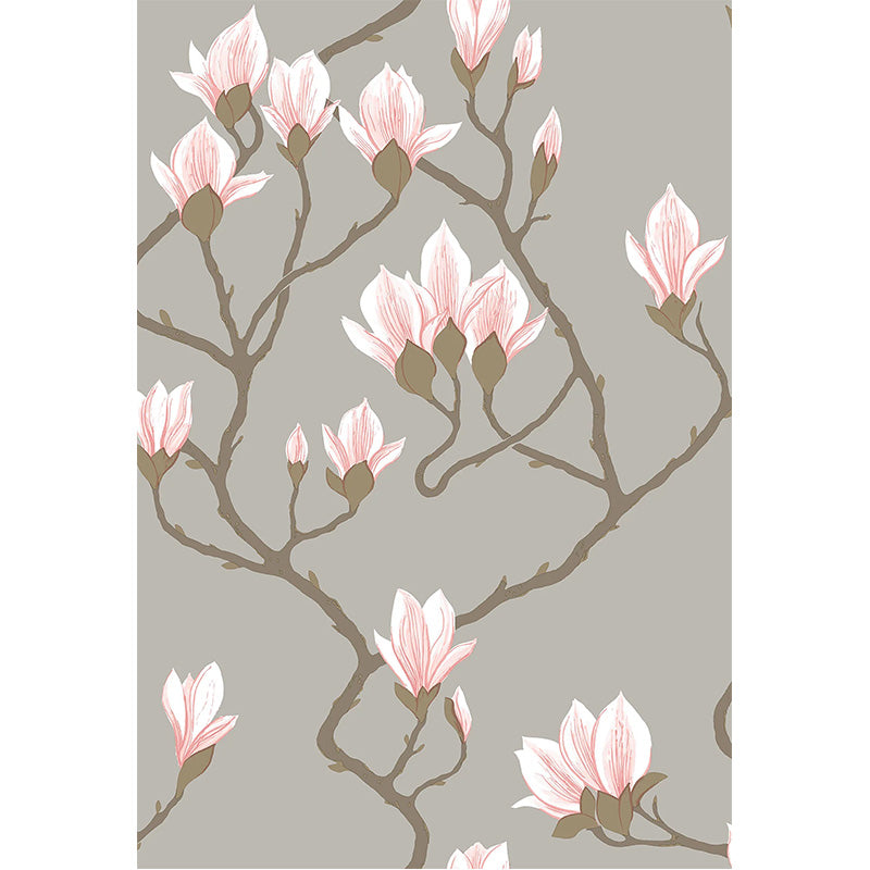 Carta da Parati "MAGNOLIA GRIGIO & ROSA" The Contemporary | COLE & SON
