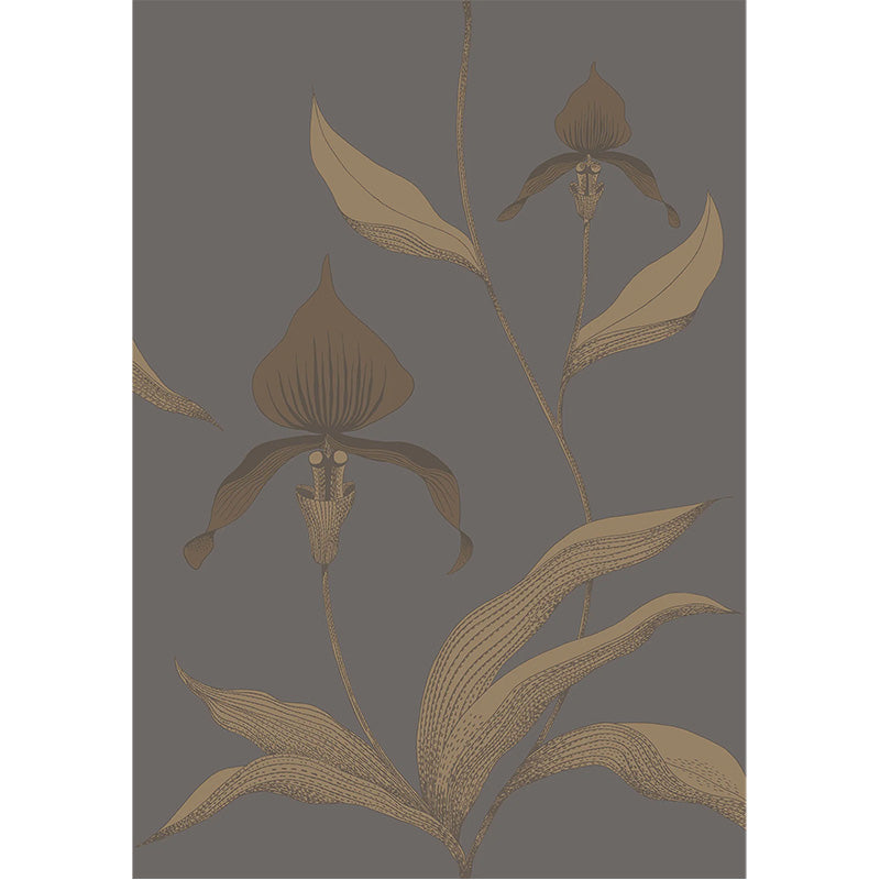 Carta da Parati "ORCHID GRIGIO & ORO" The Contemporary | COLE & SON