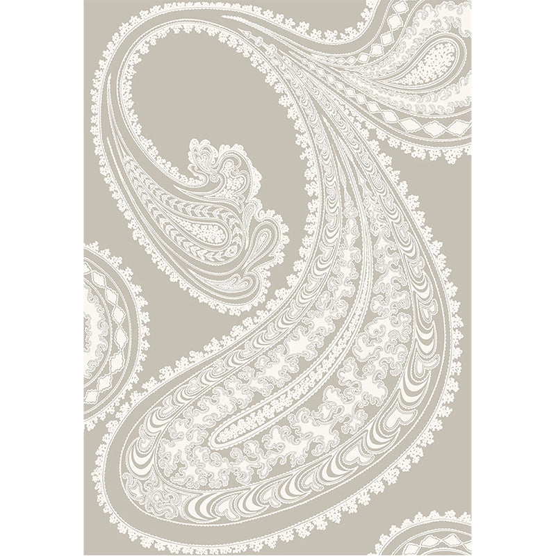 Carta da Parati "RAJAPUR TORTORA & BIANCO" The Contemporary | COLE & SON