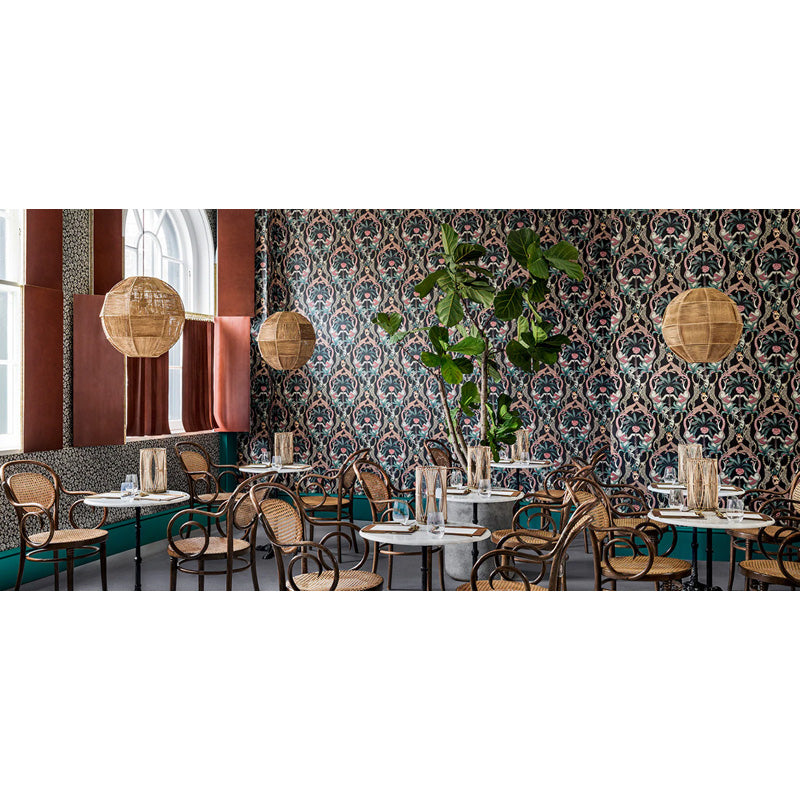 Carta da Parati "SAFARI TOTEM NERO" Jabula-Ardmore | COLE & SON