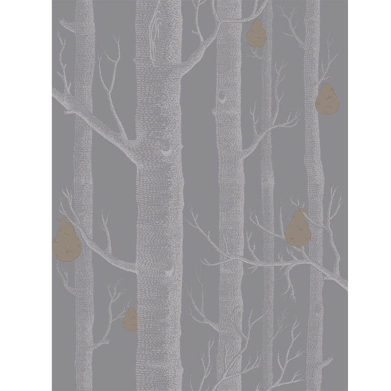 Carta da Parati "WOODS & PEARS GRIGIO & BRONZO" The Contemporary | COLE & SON
