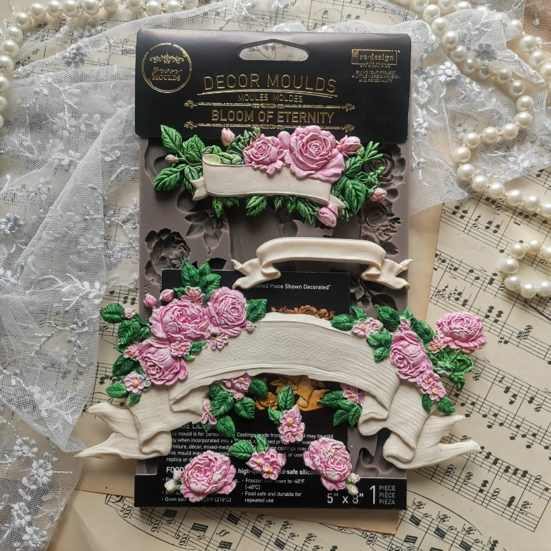 Redesign Decor Moulds "Bloom Of Eternity" 12,7 × 25,5 cm
