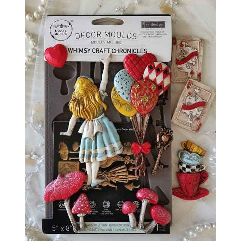Redesign Decor Moulds "Whimsy Craft Chronicies" 12,7 × 20,3 cm