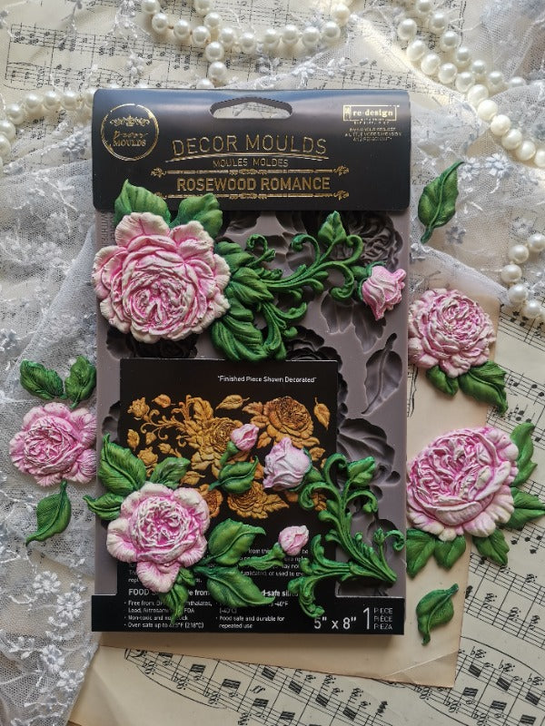 Redesign Decor Moulds "Rosewood Romance" 12,7 × 20,3 cm