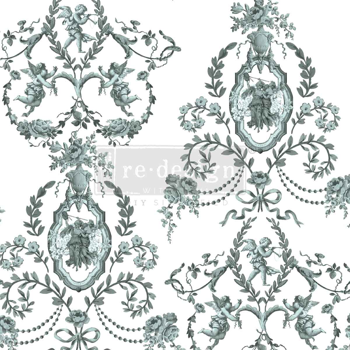 Transferencias de decoración Redesign – "Elegancia de aviario" 61×89cm