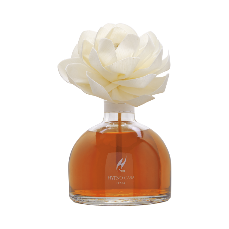 Diffusore di Fragranza "Dolce Mandarino" con Rosa, Hypno Casa, 250 ml