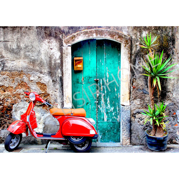 Stampa Trasferibile "SICILY TIME, ITALY" 28x40 cm