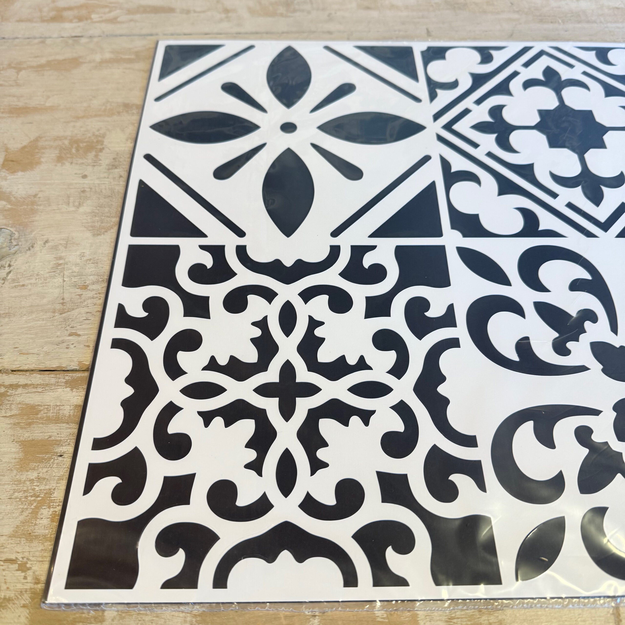 Stencil “Mattonelle”, Magic Paint, riutilizzabile, 56,2x37,5cm