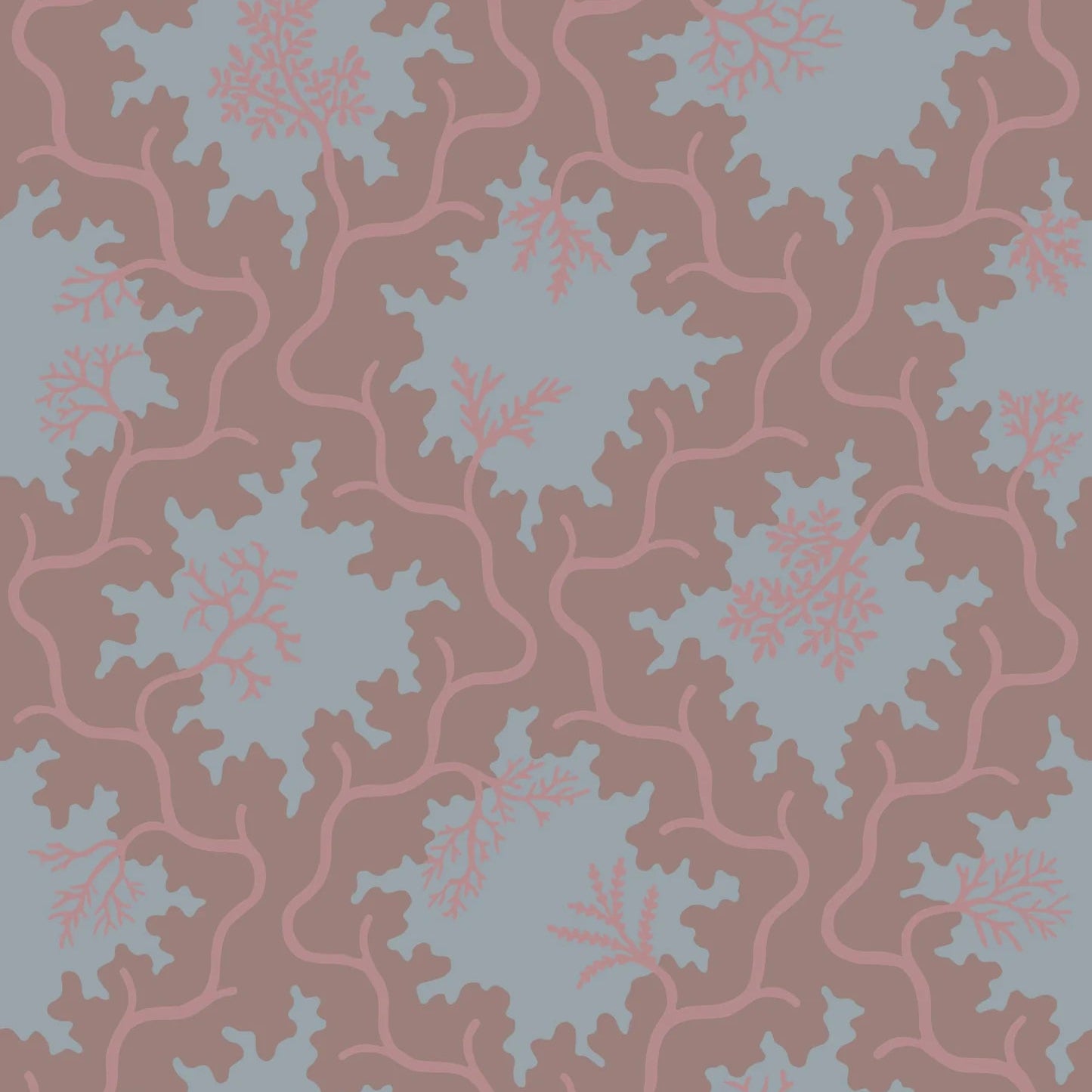 Carta da Parati “Moss Trellis bordeaux" | COLE & SON CLASSICS VOL. 2