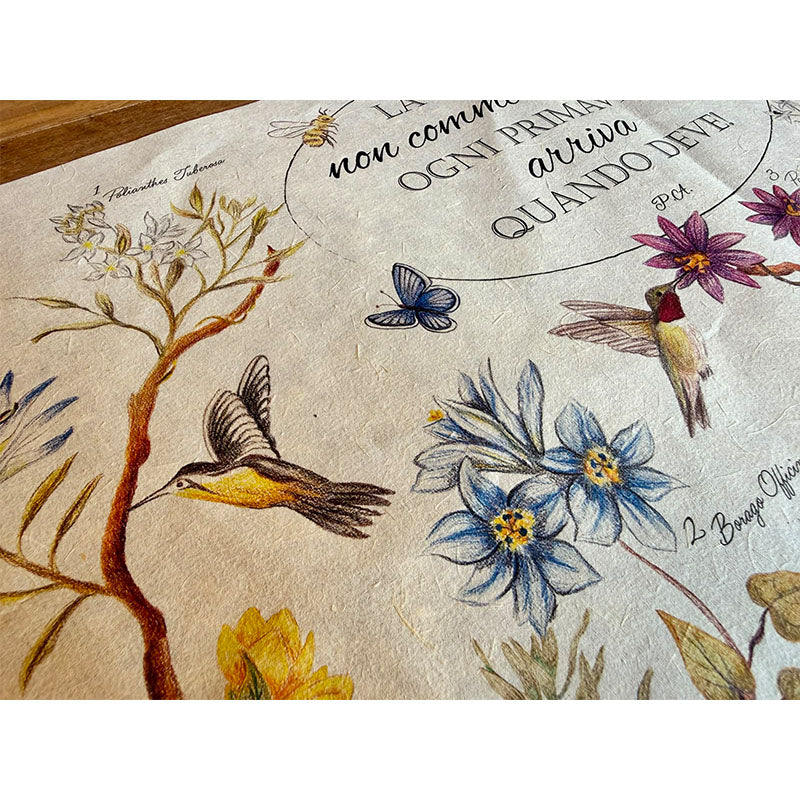Dècoupage Botanical vintage - Natura in primavera