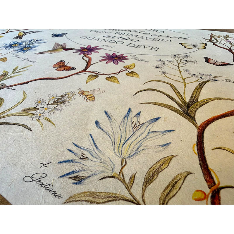 Dècoupage Botanical vintage - Natura in primavera