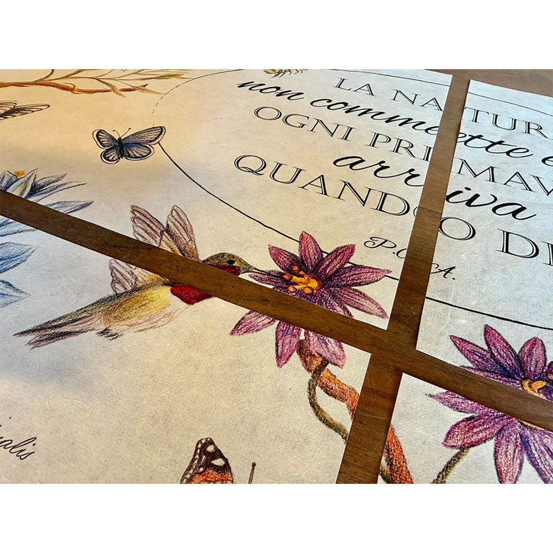 Dècoupage Botanical vintage - Natura in primavera