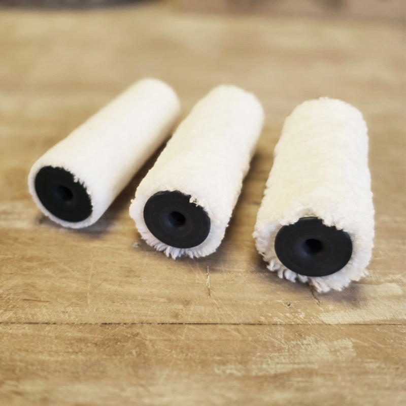 Ricarica Rullo Grande "Ce l'ho Corto" In Microfibra Bianca 5mm