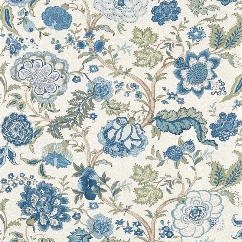 Carta da parati "Salisbury Blu" - Highgrove - SANDERSON