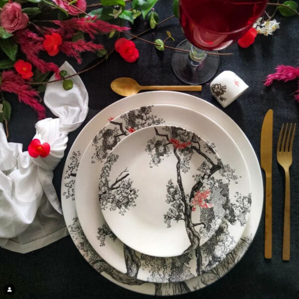 Piatto da portata piano "KERASIA" Ø 26