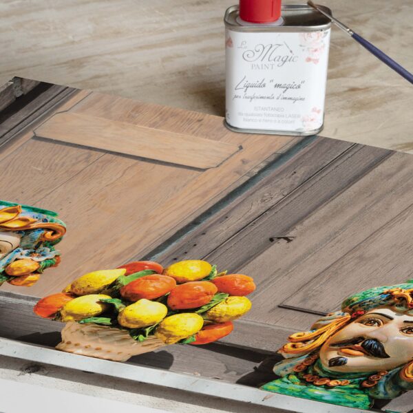 Stampa Trasferibile "SICILY TIME, SICILIAN DREAM" 28x40 cm