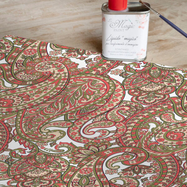Stampa Trasferibile “PAISLEY-SOFT PAISLEY” 28×40 cm