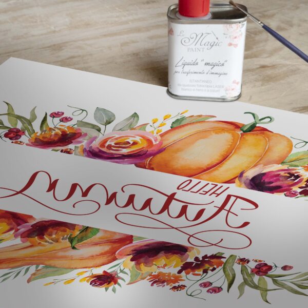 Stampa Trasferibile “AUTUNNO, PURPLE AUTUMN” 28×40 cm