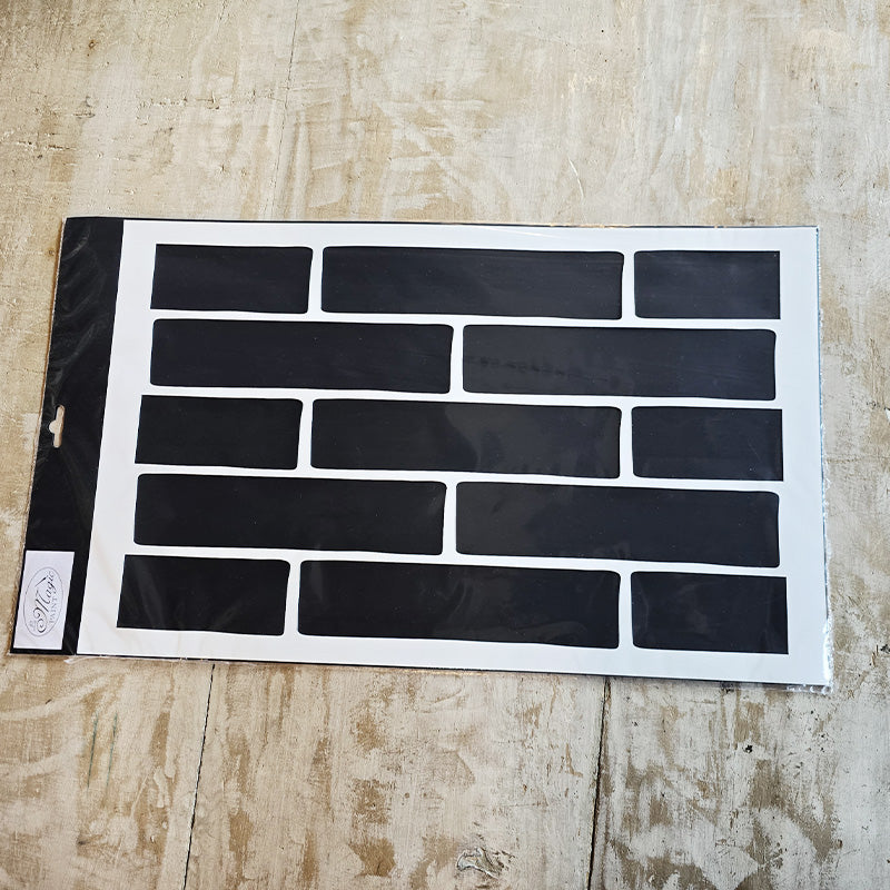 Stencil “Mattoni”, Magic Paint, riutilizzabile, 33×53 cm