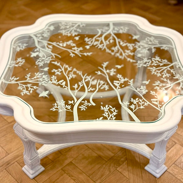 Mesita de café "Soplo del Bosque" I Remodelación de Elisa