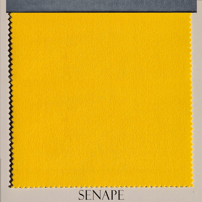 Tessuto Velluto "Toni Gialli & Arancio" Idrorepellente - Ignifugo Certificato