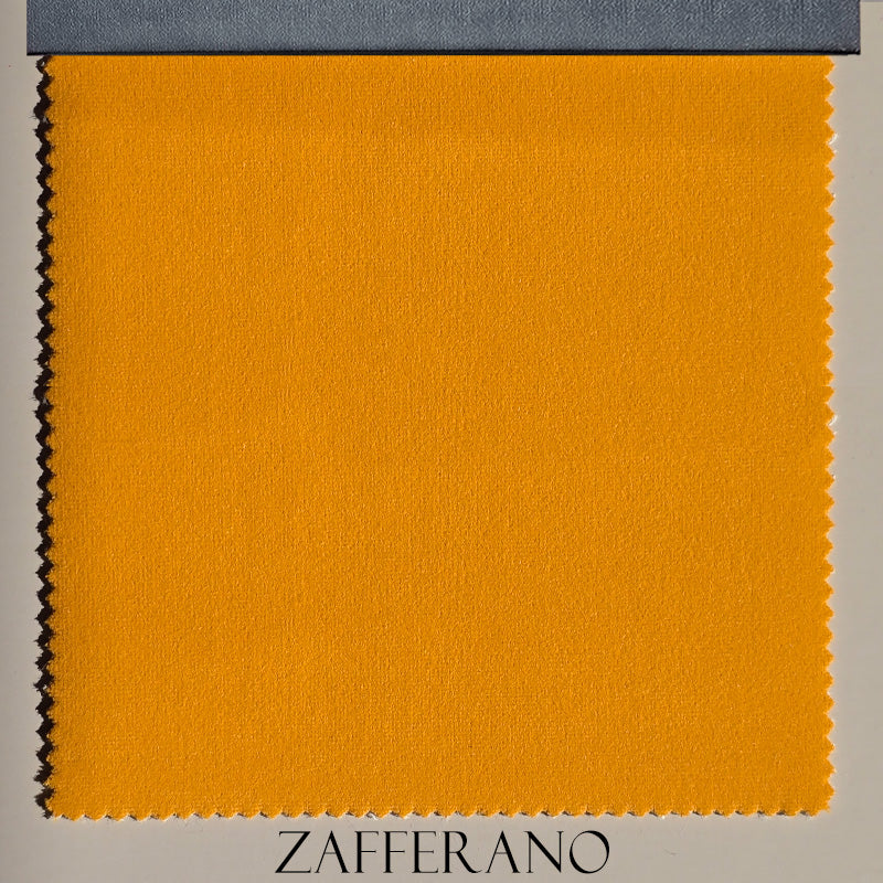Tessuto Velluto "Toni Gialli & Arancio" Idrorepellente - Ignifugo Certificato