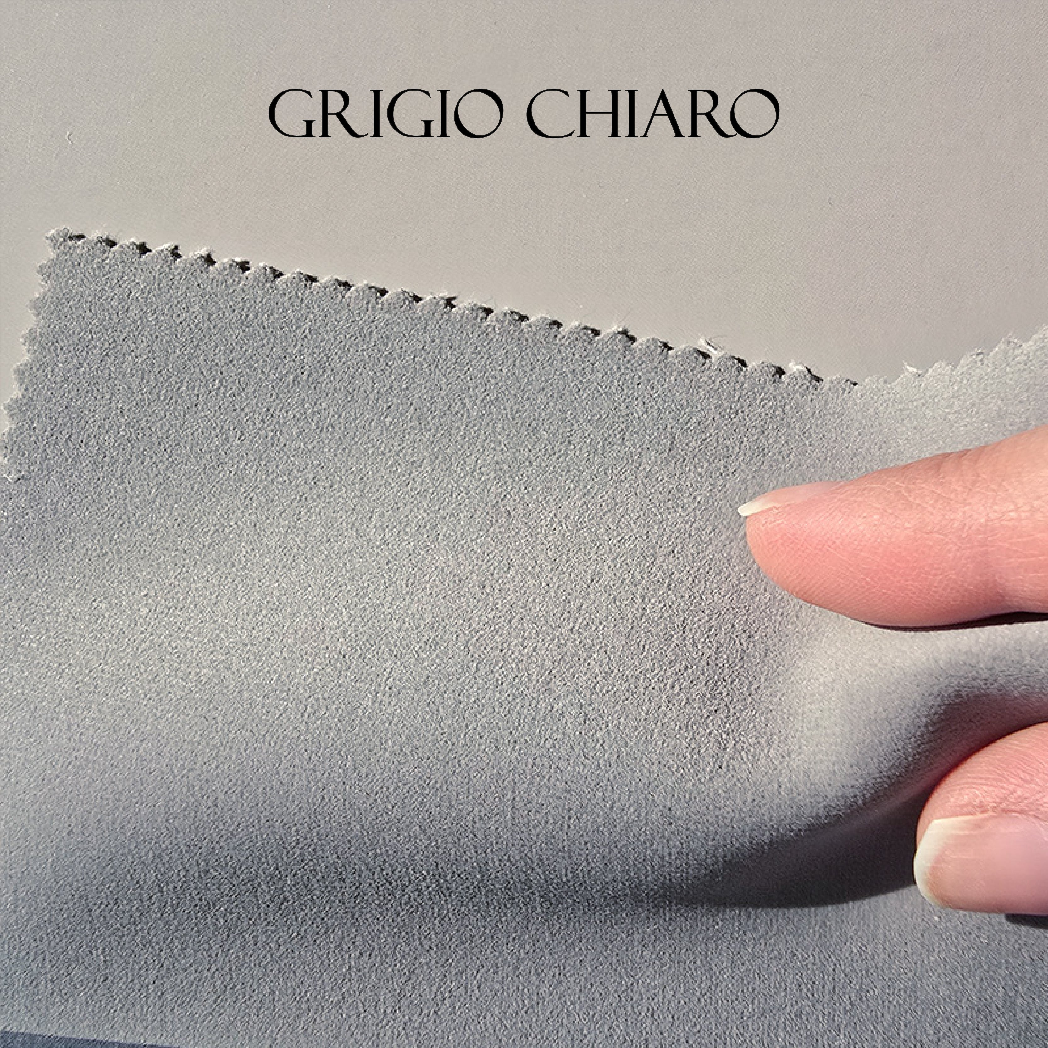 Tessuto Velluto "Toni Grigi" Idrorepellente - Ignifugo Certificato