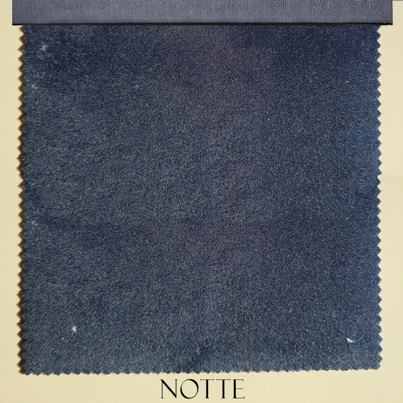Tessuto Velluto "Toni Blu" Idrorepellente - Ignifugo Certificato