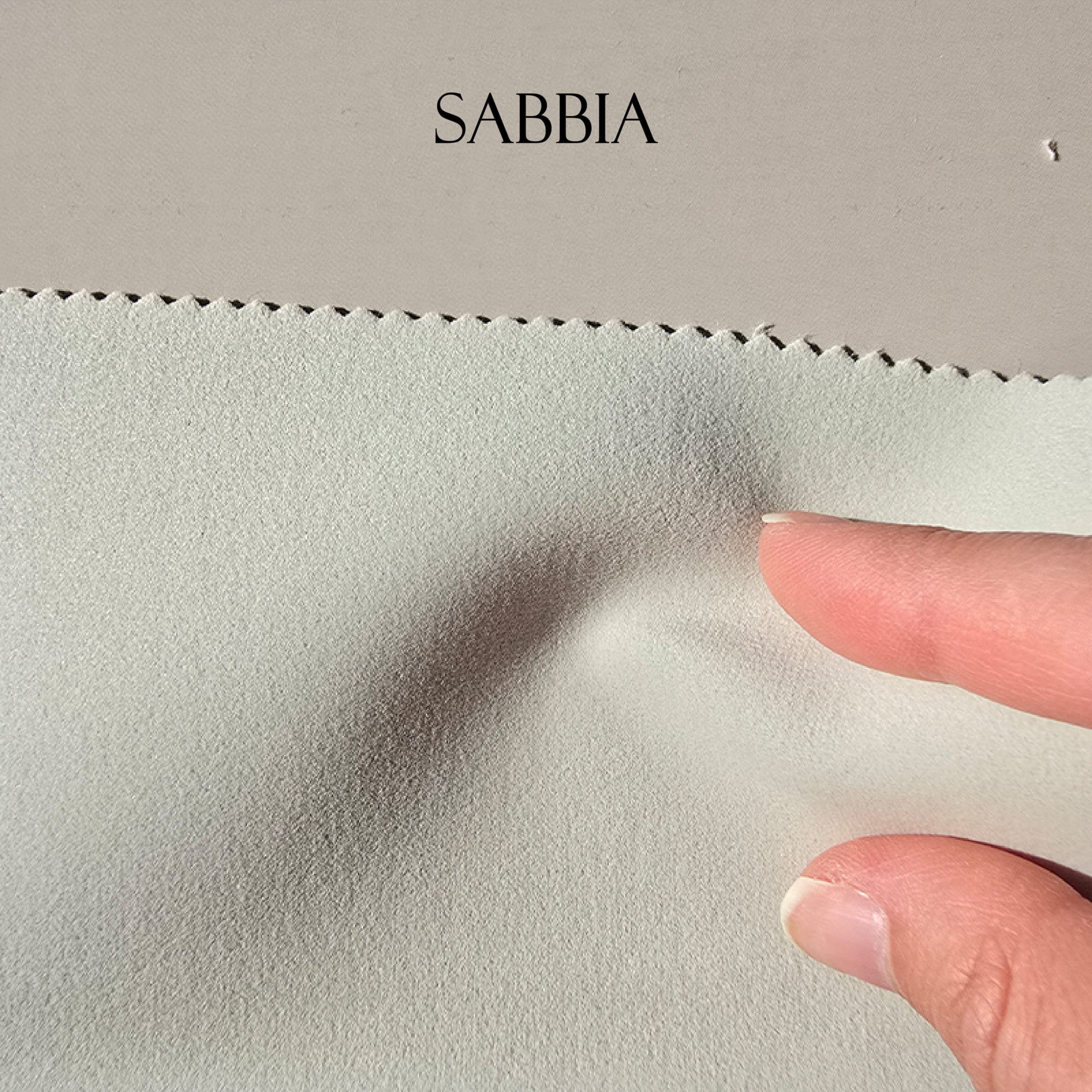 Tessuto Velluto "Toni del Bianco" Idrorepellente - Ignifugo Certificato