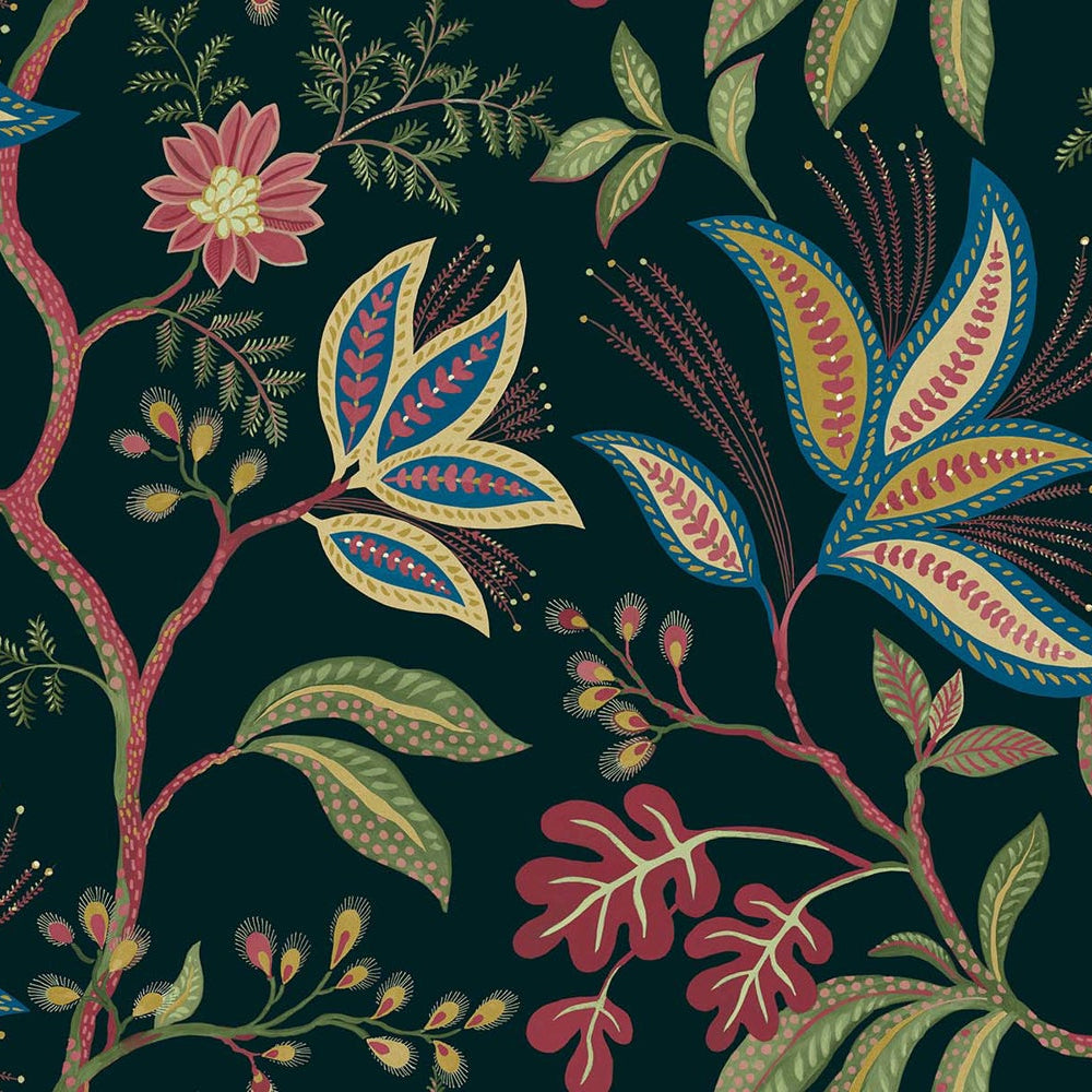 Wallpaper - "Citrus Grove Mural - Blush" | WALLQUEST - DAISY BENNETT