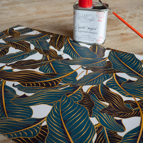 Stampa Trasferibile "FLORA & FAUNA, AMAZONIA LIGHT" 28x40 cm