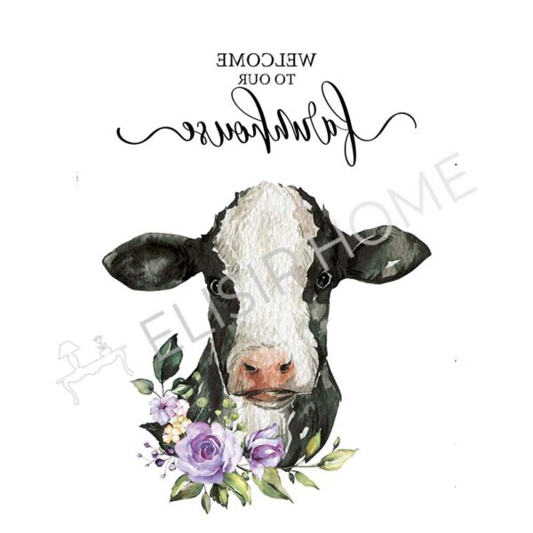 Stampa Trasferibile "PRIMAVERA, WELCOME FARMHOUSE" 28X40 cm