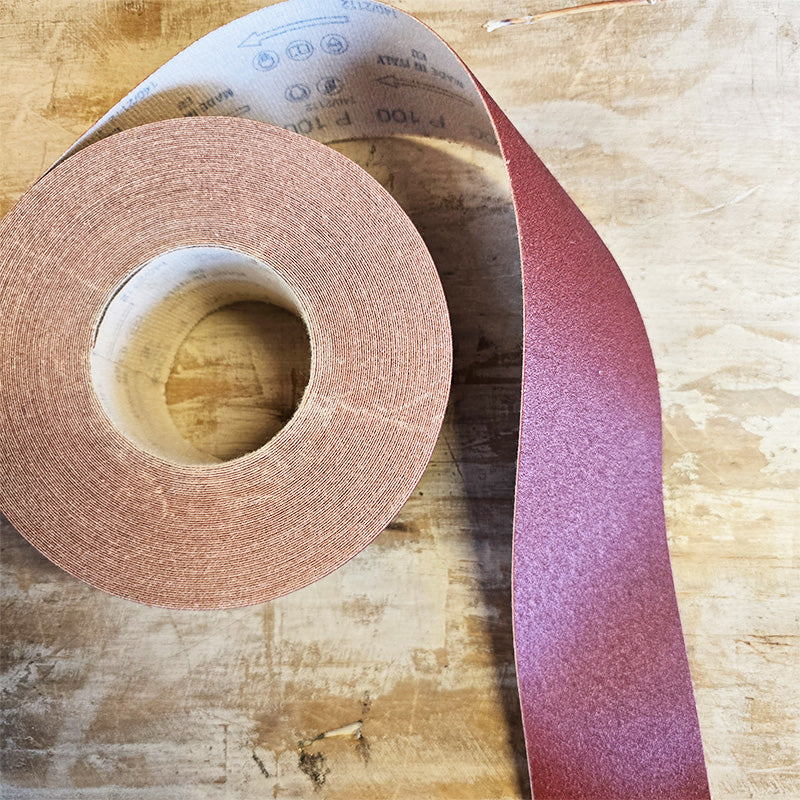 Sait Saitex Grana 240 Carta Vetrata Abrasiva Telata Per Legno Ferro Smalto Vernici 1mt Larghezza 120mm 81944920