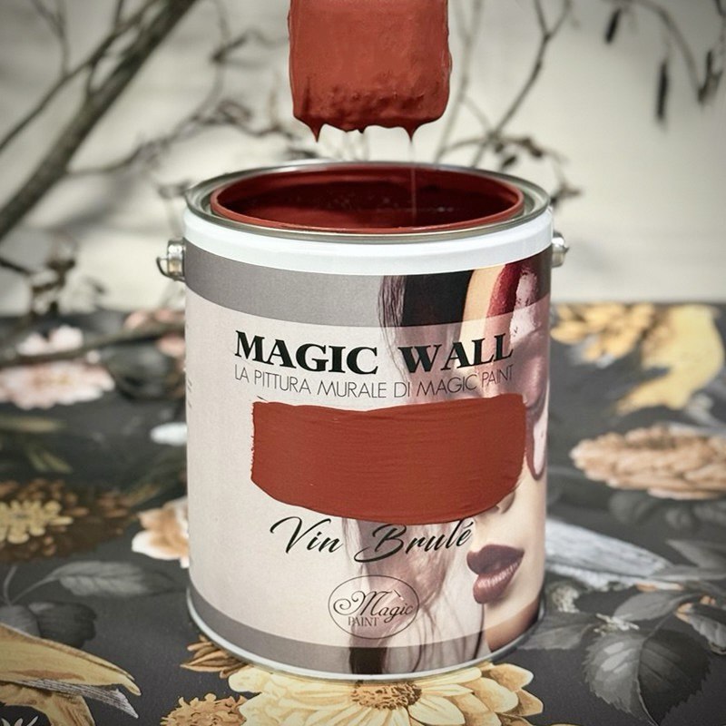 Magic Wall colore “VIN BRULÈ”