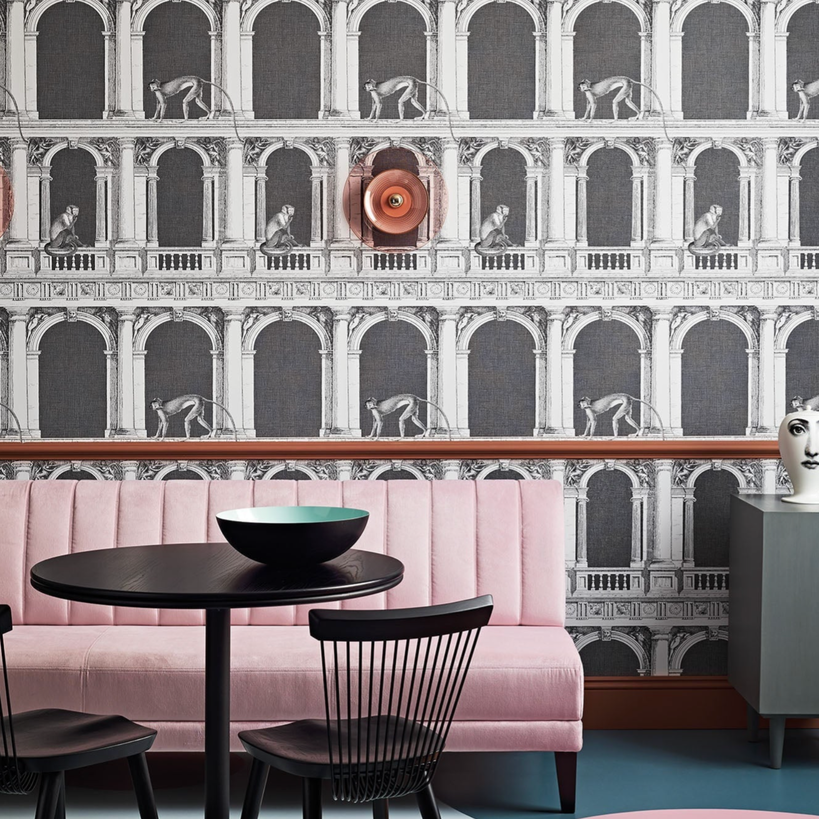 Carte da parati Fornasetti