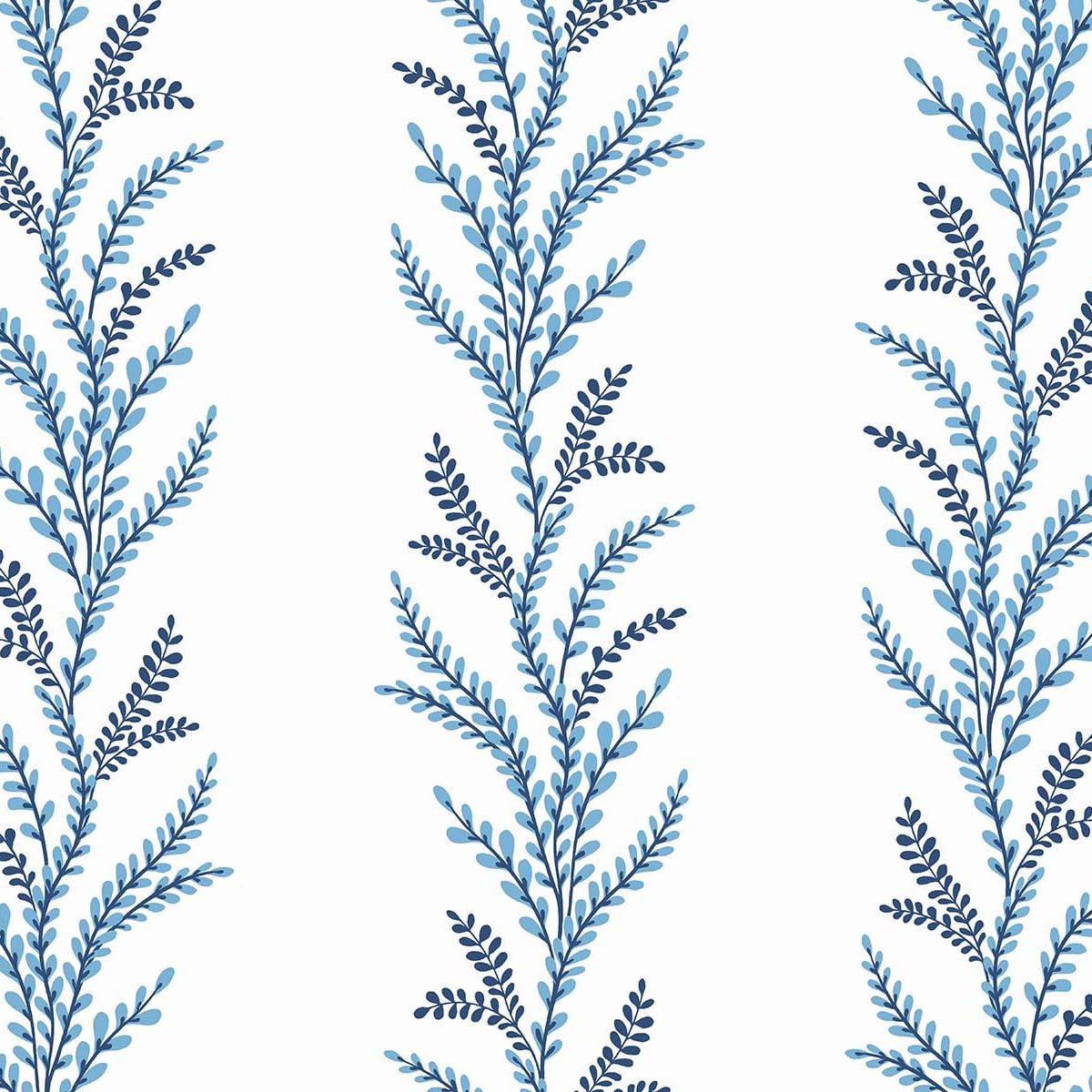 Carta da parati "Exbury Azzurro" - WALLQUEST | MULBERRY TREE