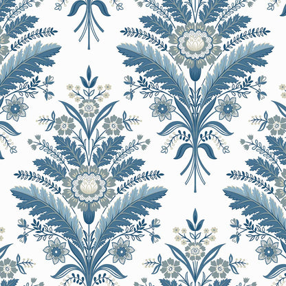 Carta da parati "Moorbank Azzurro" - WALLQUEST | MULBERRY TREE