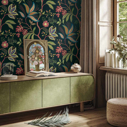 Carta da parati "Kew Nero" - WALLQUEST | MULBERRY TREE