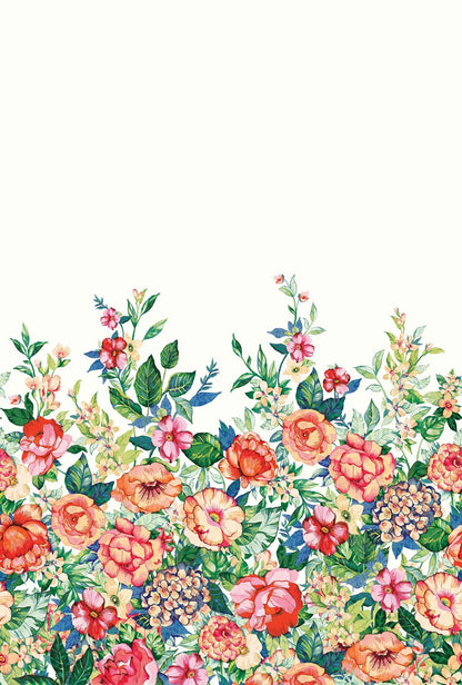 Tapete - „Zitrushain Wandbild - Blassrosa“ | WALLQUEST - DAISY BENNETT