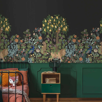Tapete - „Zitrushain Wandbild - Blassrosa“ | WALLQUEST - DAISY BENNETT